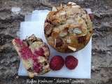 Muffin Monday#38 et mes muffins framboises * chocolat * amandes