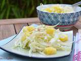 Salade de chou blanc à l’ananas