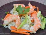 Salade thaï aux crevettes