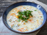 Soupe à l’orge et au yaourt, soupe Ash-e-Jo : découverte de la cuisine iranienne {Foodista Challenge #91}