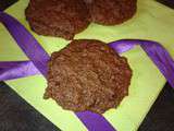 Cookies moelleux double chocolat