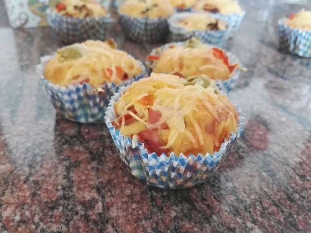 Madeleine muffins vanille et pépites de chocolat - KADERICK EN KUIZINN