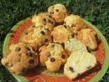 Muffins noix de coco et pépites de choco