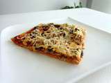 Pizza thon, champignons et tomates