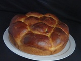 Brioche moelleuse aux pépites de chocolat et lait ribot