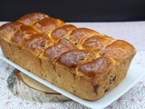 Brioche moelleuse aux pépites de chocolat