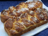 Brioche tressée (au lait ribot)