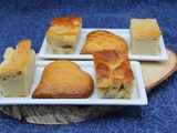 Café gourmand charentais (galette charentaise, millas et gouéron aux pommes)