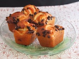 Cakes aux abricots et pépites de chocolat