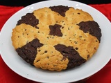 Cookie géant double saveur