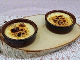 Crèmes brûlées rhum vanille