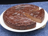 Flan au chocolat et pâte à tartiner
