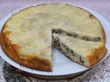 Gâteau renversé aux poires et noix de pécan