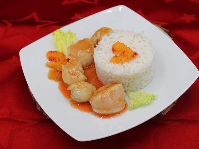 Noix De Saint Jacques à L Orange