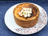 Nougat flan pâtissier au nougat blanc