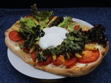 Pinsa au thon et à la burrata