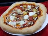 Pizza champignons mozzarella