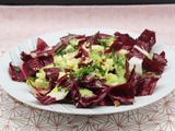 Salade d’endives rouges aux kiwis