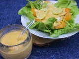 Sauce vinaigrette à la tomate, basilic et olives noires