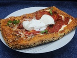 Tarte à la tomate et à la burrata