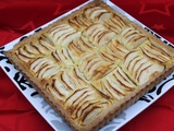 Tarte amandine aux pommes