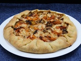 Tarte aux prunes et abricots