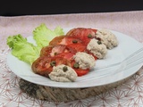Tomates crème de thon et câpres