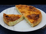 Tourte feuilletée de courgettes, origan et scamorza fumée