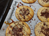 Cookies chocolat et caramel