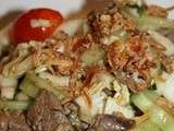 Salade de boeuf thaie