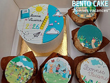 Bento Cake Bonnes vacances