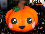 Bento Cake Citrouille pour Halloween