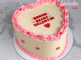 Layer Cake Coeur Saint Valentin