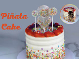 Piñata Cake ou Gâteau surprise + Sucettes Hochet