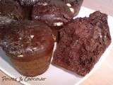 Muffins moelleux au chocolat sans beurre