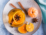 Thé mandarin avec cannelle et anis