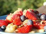 Aux fruits ou petit déjeuner santé sans gluten