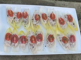 Barquettes d'endives au thon