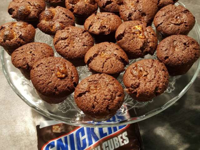 Snickers Cube Recettes de Snickers de Popote de PB