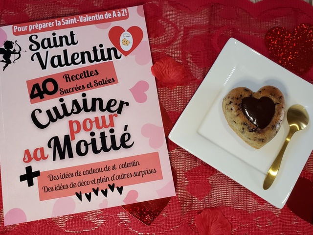 Coeur moelleux au chocolat St Valentin