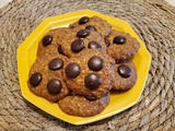 Cookies au chocolat et flocons d'avoine