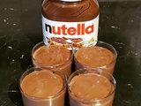 Crèmes dessert au Nutella