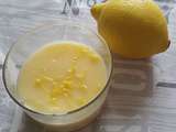 Crèmes express au citron ou  lemon posset 