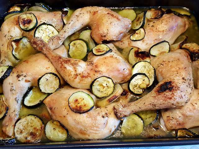 Recettes De Poulet Et Courgettes - 6