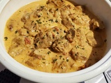 Filet mignon curry coco au Cookéo