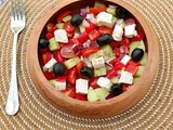 Horiatiki ou la salade Grecque