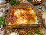 Lasagnes pesto chèvre