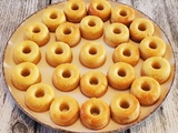 Mini donuts à la crème d'amandes