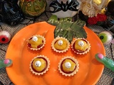 Mini tartelettes hantées citron framboise