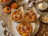 Muffins aux abricots et amandes